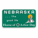 Nebraska The Good Life Replica Sign | 24" x 12" | Nebraska State Historical Society