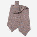Barberini - Silk Ascot Cravat Tie - Chocolate