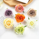 Silk blue artificial flowers for wedding party decor bedroom rose