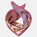 Merano - Silk Neckerchief - Plum