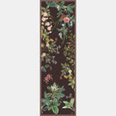 Sara - Long Silk Scarf - Chocolate