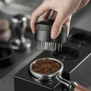 Silver & black coffee needle distributor kitchen espresso stirrer