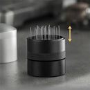 Silver & black coffee needle distributor kitchen espresso stirrer
