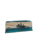 DecorBites™ Black Pearl Pirate Ship Drift Bottle Desktop Ornament