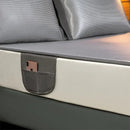 DecorBites™ Carbon Light Cooling Mat: Luxury Breathable Bed Protection Pad for Cool Summer Sleep