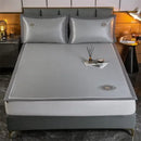 DecorBites™ Carbon Light Cooling Mat: Luxury Breathable Bed Protection Pad for Cool Summer Sleep