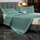 DecorBites™ Carbon Light Cooling Mat: Luxury Breathable Bed Protection Pad for Cool Summer Sleep
