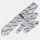 Vittorio - Silk Jacquard Tie - Silver Grey