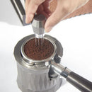 Silver hexagonal aluminum espresso distributor wdt tool kitchen accessory