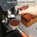 Silver hexagonal aluminum espresso distributor wdt tool kitchen accessory