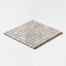 Silver Mystique Polished 1x1 Marble Mosaics 12x12