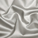 Silver satin egyptian cotton bedding set bedroom luxury 1000tc