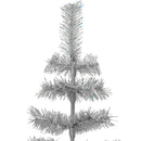 Silver Tinsel Christmas Tree