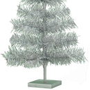 Silver Tinsel Christmas Tree
