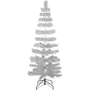 Silver Tinsel Christmas Tree