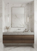 Rectangular Brass Mirror - Gold Wall Mirror