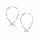Mae Teardrop No Slip Threader Earring | Multiple Colors | Lux by Leslie