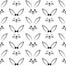 Simple Rabbit Print Wallpaper