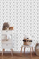 Simple Rabbit Print Wallpaper