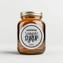 Simple Syrup Canning Labels