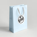 Simple White Graduation Favor Labels