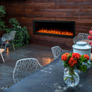 SimpliFire Forum Outdoor Electric Fireplace [SF-OD43/55] (SAK81631)