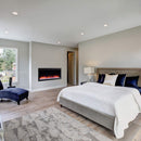 SimpliFire Allusion Platinum Recessed Linear Electric Fireplace [SF-ALLP50/60/72-BK] (SAK96415)