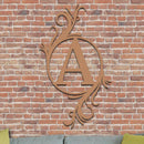 Single Vined Monogram Sign