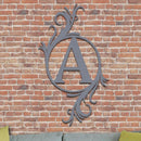 Single Vined Monogram Sign