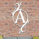 Single Vined Monogram Sign
