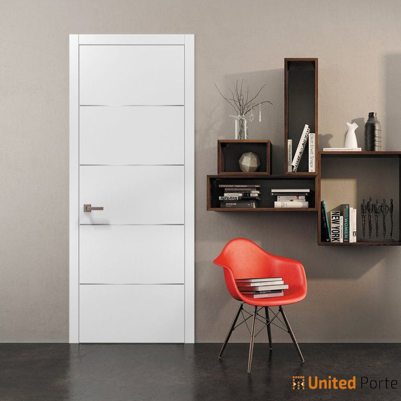 Planum 0020 White Barn Door Slab