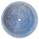 Sirius Silver Marble Round Vessel Sink - 16"x16"x6" - Honed