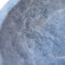 Sirius Silver Marble Round Vessel Sink - 16"x16"x6" - Honed