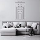Pine Trees Metal Wall Art