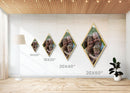 Custom Diamond Shaped Canvas Photo Print