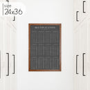Chalkboard Multiplication Chart