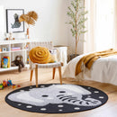 Kids Elephant Animal Print Nursery Outdoor Area Rug - Clearance