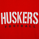 Huskers Football Unisex T-Shirt | Red | Multiple Sizes | Lou's Sporting Goods | 25N22DT104