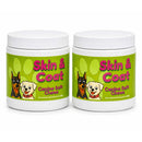 Skin & Coat Support Soft Chews for Dogs | Pack of 2 | 60 Chews - 6.35 oz | LivHerbals, Inc.