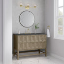 James Martin Emmeline 48" Single Bathroom Vanity, Pebble Oak