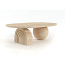 Florence Travertine Coffee Table