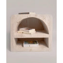 Thoosa Travertine Nightstand