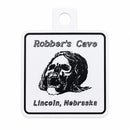Robber's Cave Sticker | 3.5 x 3.5 | Robber's Cave