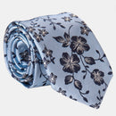 Silvio - Silk Jacquard Tie - Sky Blue