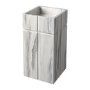 Silver Sky Honed Soho Marble Sink 20x20