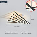 Sleek Modern Ceiling Lights for Living Room with Ambient LED Glow