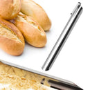 Sleek stainless steel crumb cleaner cake tool dining room scraper