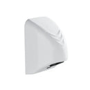 Sleek white and black automatic hand dryer bathroom wall mount