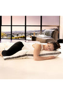 Luxury Side Sleeper Body Pillow | Adjustable Natural Latex Cooling Body Pillow for Pregnancy, Back Pain & Full Body Support