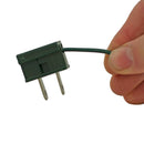 Slide-On Male & Female Zip Plugs